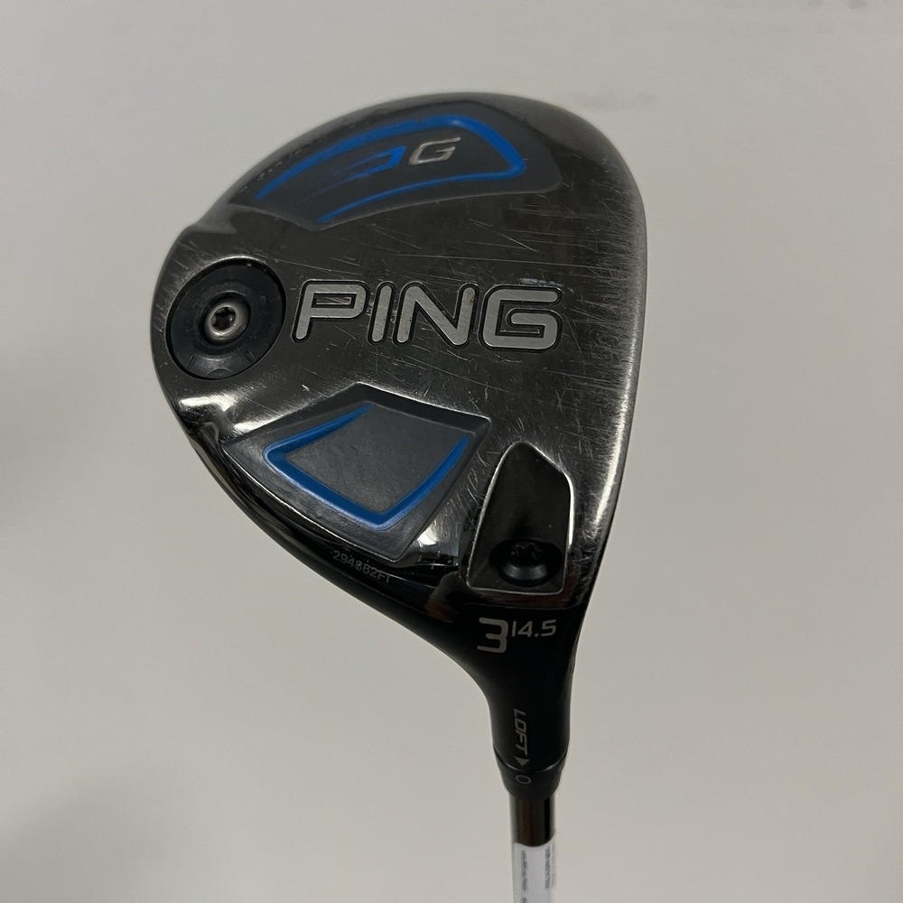 PING G (2016) 14.5° Fairway 3-Wood Regular Flex Alta CB 65g -0.5" + Headcover